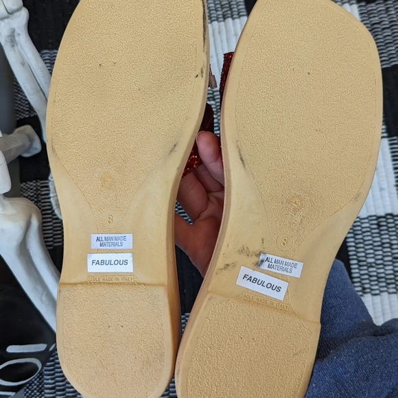 Vintage Deadstock Chinese Laundry Sparkly Sandals - Picture 5 of 5